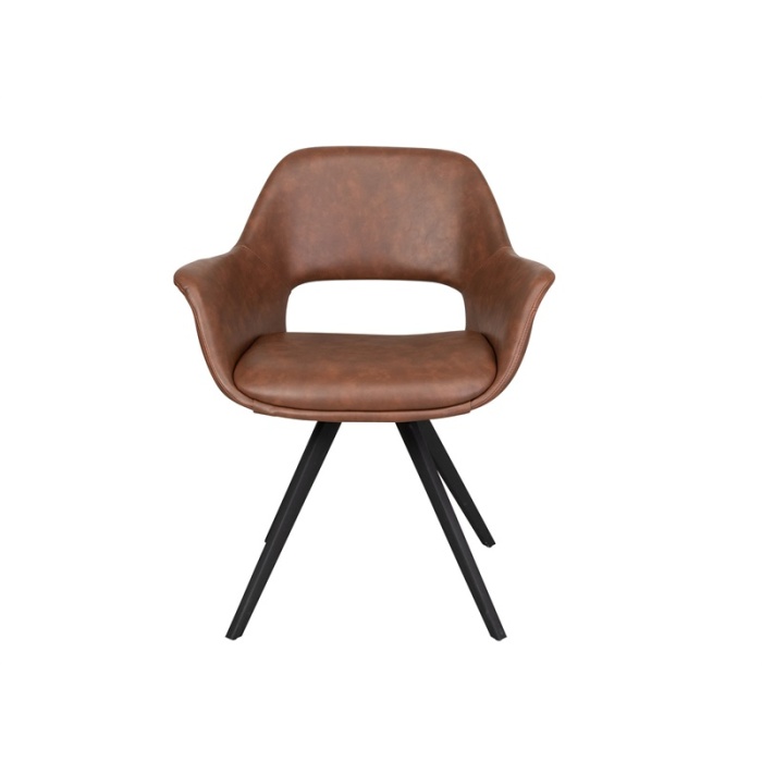 House of Sander Fenja spisebordstol cognac PU